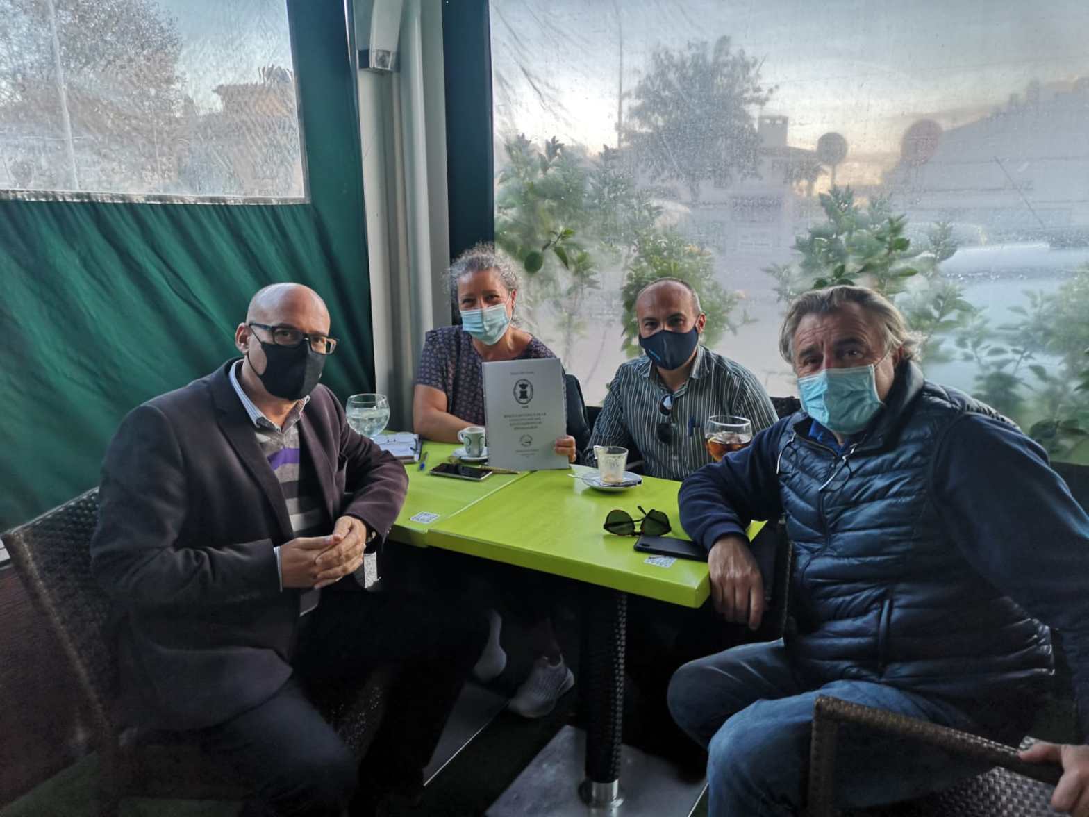 Reunión con Miguel Alba